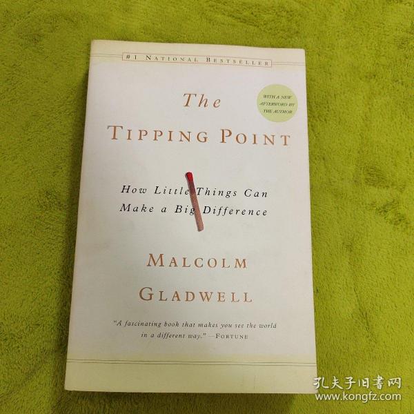 The Tipping Point：How Little Things Can Make a Big Difference