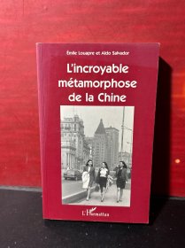 法文原版 L'incroyable métamorphose de la chine