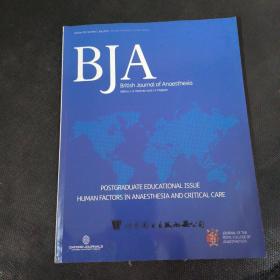 BJA: British Journal of Anaesthesia 医学学术麻醉外科原版外文英文学术论文期刊杂志2010年1月105卷1-101