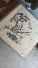 老画，落款英杰。不知道那位画家。李苦禅又名李英杰。也许是他的作品