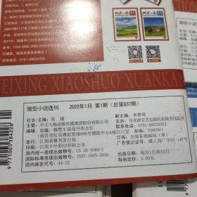 微型小说选刊 2022  1、2、3、6、7、8、9、11、13、14、15、16、17、18、19、20、21、22、23(19本合售)
