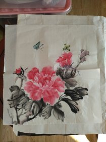 蝶恋花，手绘