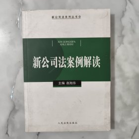 新公司法案例 解读，