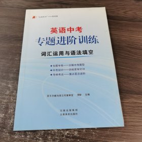 英语中考专题进阶训练 词汇运用与语法填空