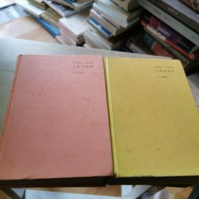 1989—1994文学回忆录，木心讲述，一版一印，上下