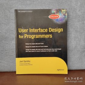 User Interface Design for Programmers【英文原版】