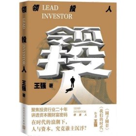 领投人王强圈子圈套作者新作投资商场小说王强著9787020164158