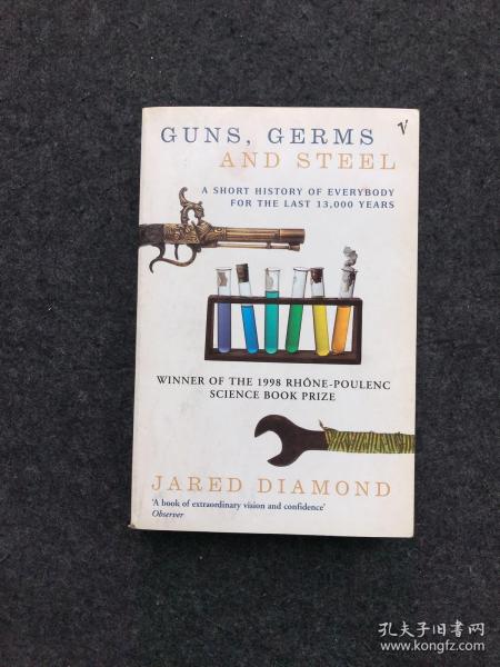 Guns, Germs and Steel：A Short History of Everybody for the Last 13,000 years