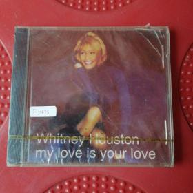 F2675   whitney houston my love is your love 惠特尼休斯顿 挚爱 港版cd