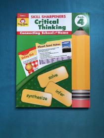 Skill Sharpeners Critical Thinking Connecting School and Home grade 4