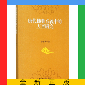 唐代佛典音义中的方音研究