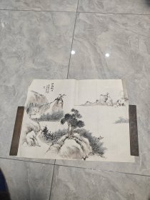 仿古山水画7