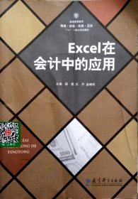 全新正版excel在会计中的应用9787504179029