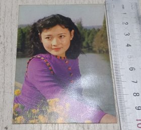 1982年年历卡 娜仁花