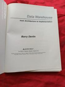 Data Warehouse：from Architecture to Implementation