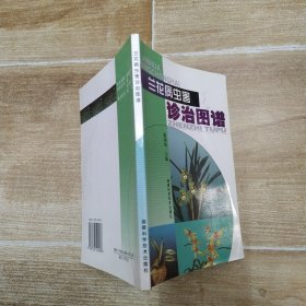 兰花病虫害诊治图谱（85品小32开封面有笔迹2005年1版1印6000册72页5.1万字铜版纸彩印）57619