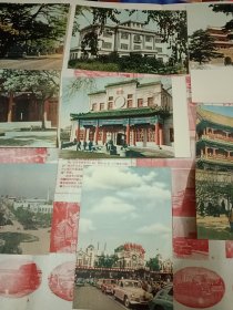 1957年明信片十张合售，辽宁画报社出版