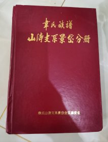 韦氏族谱山涛支系景岱分册（16开精装本）