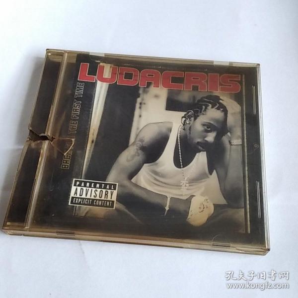 LUDACRIS BACK FOR THE FIRST TIME   打孔CD 光盘 已试听