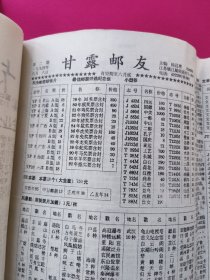 粤北邮社、西岳邮刊（等）三本