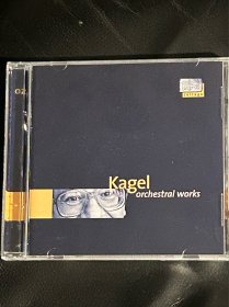 mauricio kagel卡赫尔弦乐作品集，原版cd盘面完好