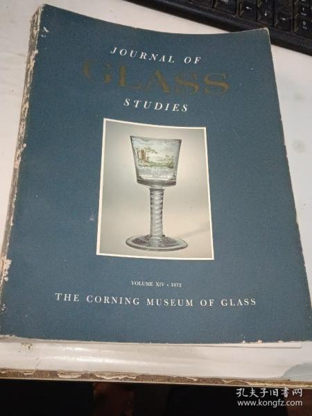JOURNAL   OF GLASS  STUDIES【玻璃艺术研究，1972年版，大16开189页，多图】