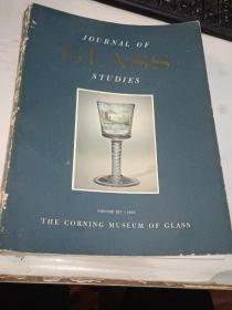 JOURNAL   OF GLASS  STUDIES【玻璃艺术研究，1972年版，大16开189页，多图】