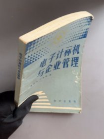 电子计算机与企业管理 佘新昌 知识出版社