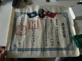 民国25年，阜宁人的，阜宁县立城中小学，毕业证书