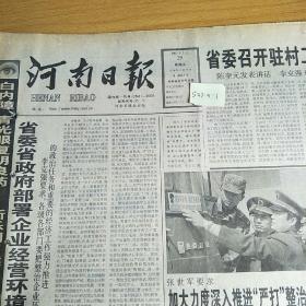 河南日报2002年3月29日生日报