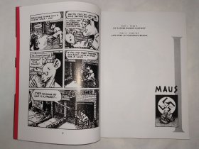 《The Complete MAUS》【英文原版】（黑白英文漫画 鼠族 ）(铜版纸)，有原藏书人签名及众多笔记便签纸，实物拍摄，如图所示。
