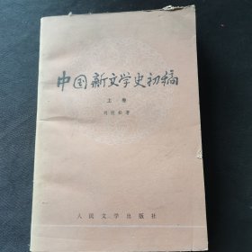 中国新文学史初稿 上卷