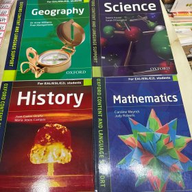 Mathematics history science geography四册