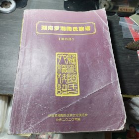 湖南罗湘陶氏族谱（第四册）第九卷与第十卷合订本