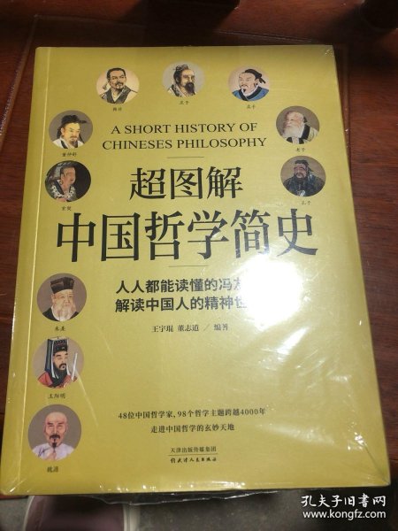 超图解中国哲学简史（人人都能读懂的冯友兰，解读中国人的精神世界）