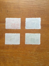 淮海战役邮票4枚。1949年华东解放区发行的邮票。新票上品。散票4枚。实图发货。