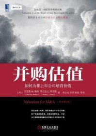 并购估值（美）克里斯 M. 梅林（Chris M. Mellen）|弗兰克 C. 埃文斯（Frank C. Evans）