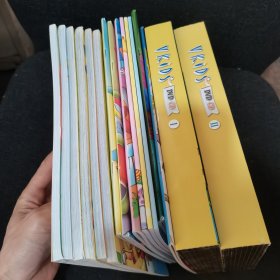 天童美语 天童·维克斯系列英语教程（1-6）赠送练习册碟片如图