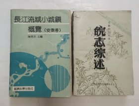 长江流域小城镇概览-安徽卷，皖志综述（2种合售）