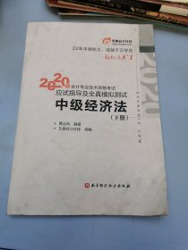 轻松过关1 2020年会计专业技术资格考试应试指导及全真模拟测试 中级经济法