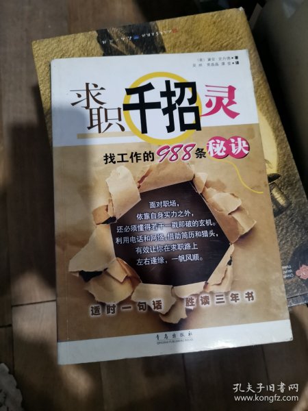 求职千招灵：找工作的988条秘诀