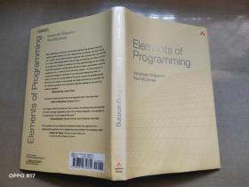 Elements of Programming