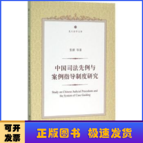 中国司法先例与案例指导制度研究