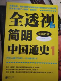 雾满拦江作品：全透视简明中国简史1