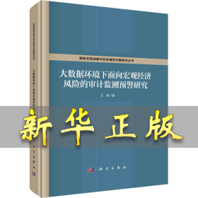 大数据环境下面向宏观经济风险的审计监测预警研究 王擎 9787030712486 科学出版社