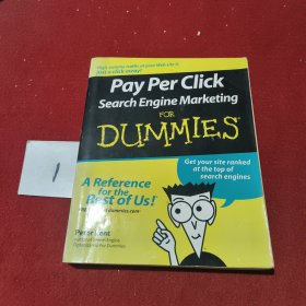 Pay Per Click Search Engine Marketing For Dummies[按次计费单击搜查引擎营销概述]