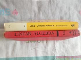 Linear Algebra, Complex Analysis