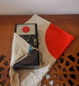 民国存钱箱罐 老钱箱 小箱子 储蓄罐 日本存钱储蓄箱 民国老旗子