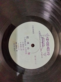 红河山歌
小提琴独奏
 中国唱片黑胶木唱片
无残损外包装1979年发行
可以播放
28元包邮局挂刷