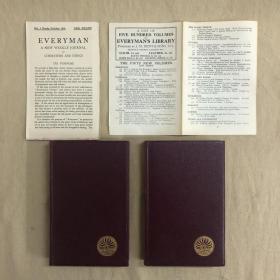 1931年，鲍斯威尔《约翰逊博士传》两册（全）豪华烫金布面精装本精装本，，James Boswell: The Life of Samuel Johnson